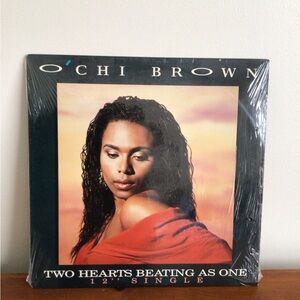 O'Chi Brown - Two Hearts Beating As One 12"  Single Vinyl Record